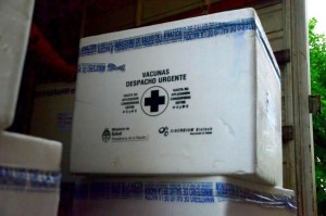 Se distribuyen las primeras dosis de la vacuna antigripal en efectores de toda la provincia 1