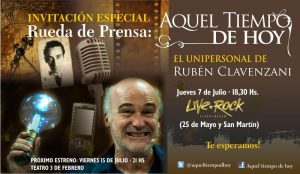 flyer Aquel tiempo de hoy